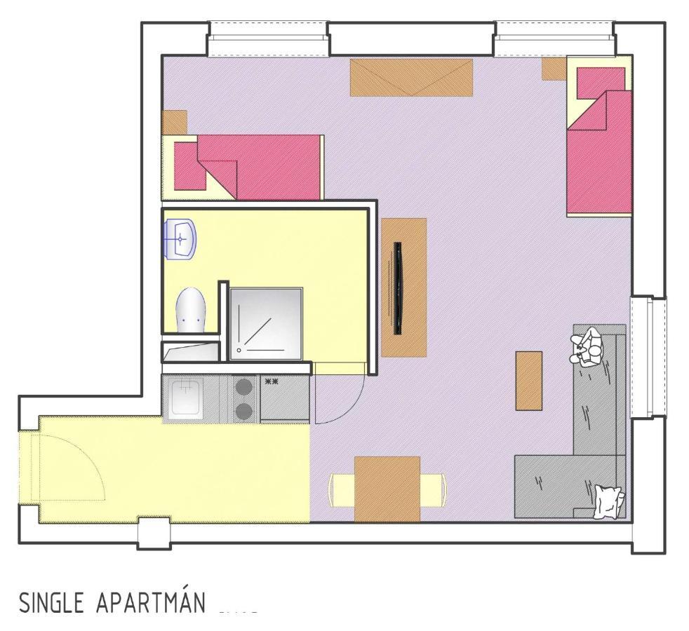Rezort Gothal Apartmany A Penziony Donovaly Ruang foto