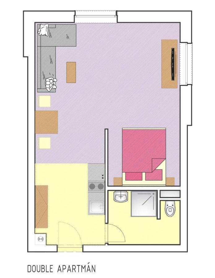 Rezort Gothal Apartmany A Penziony Donovaly Ruang foto